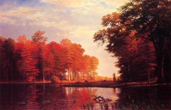 Bierstadt, Albert : Autumn Woods